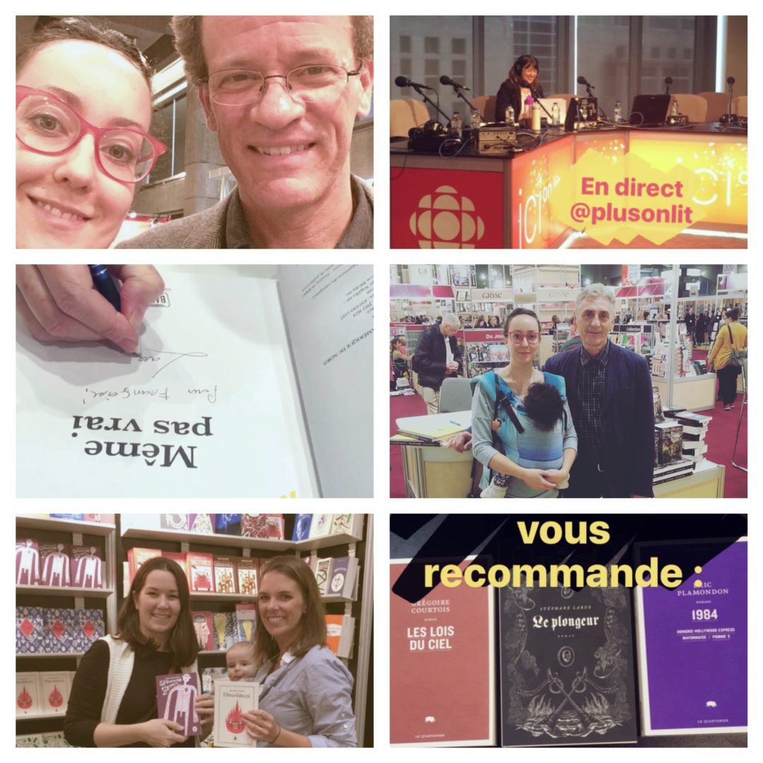 Visite du Salon du livre de Montréal 2016